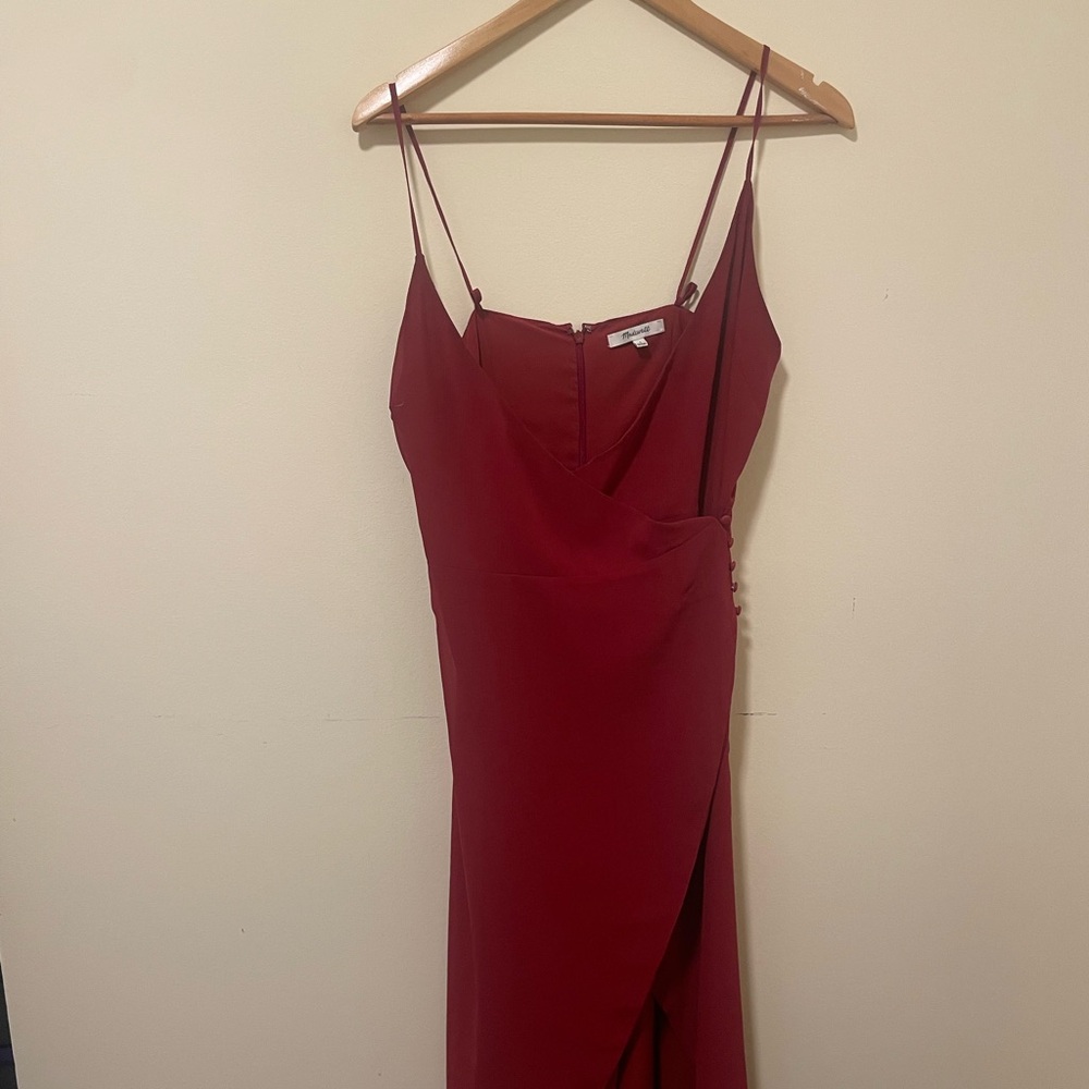 Madewell Dress Cami Wrap Dress - Picture 5 of 6